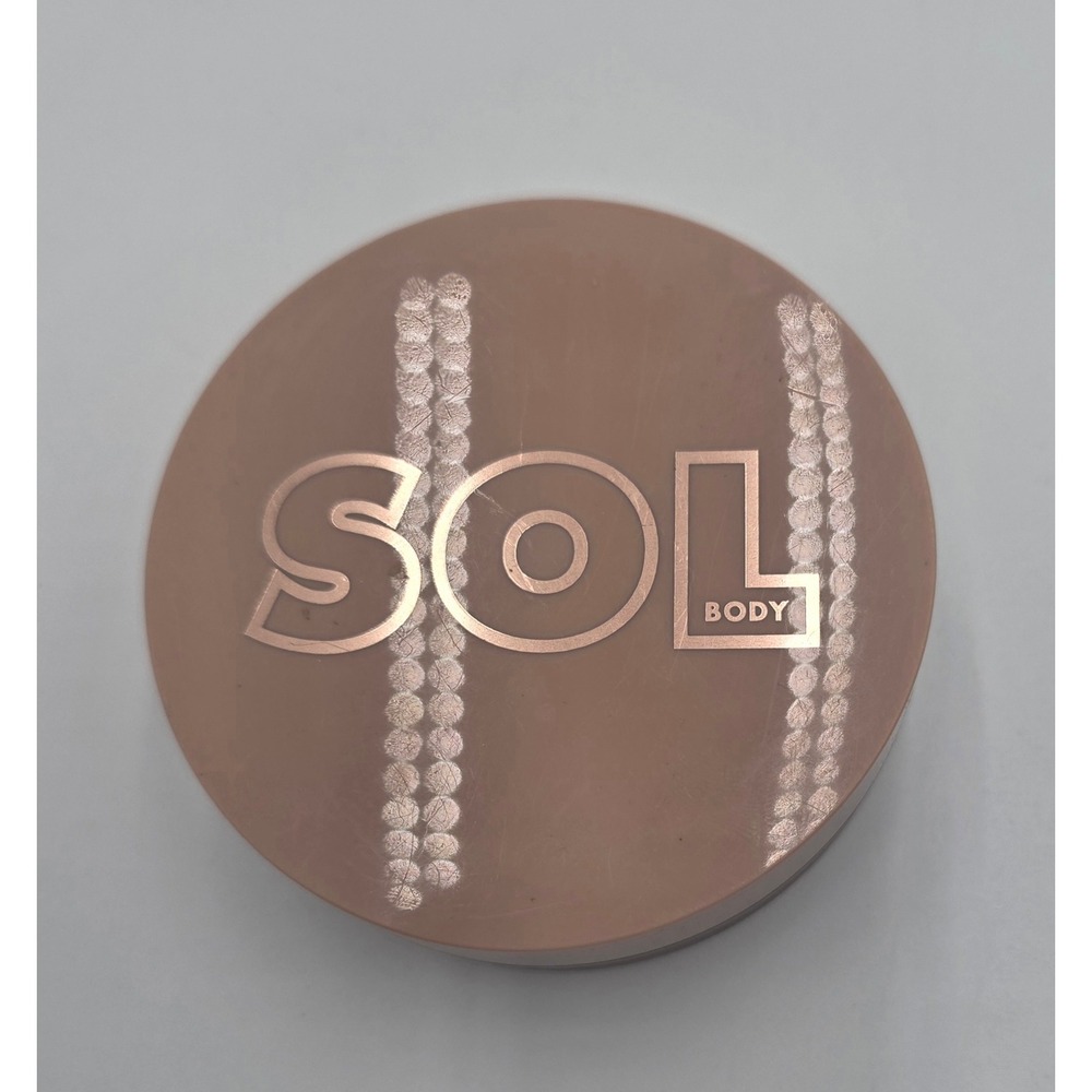 Sol Body Face and Body Bronzing Balm Medium 1.1 oz Vegan Cruelty Free Cream